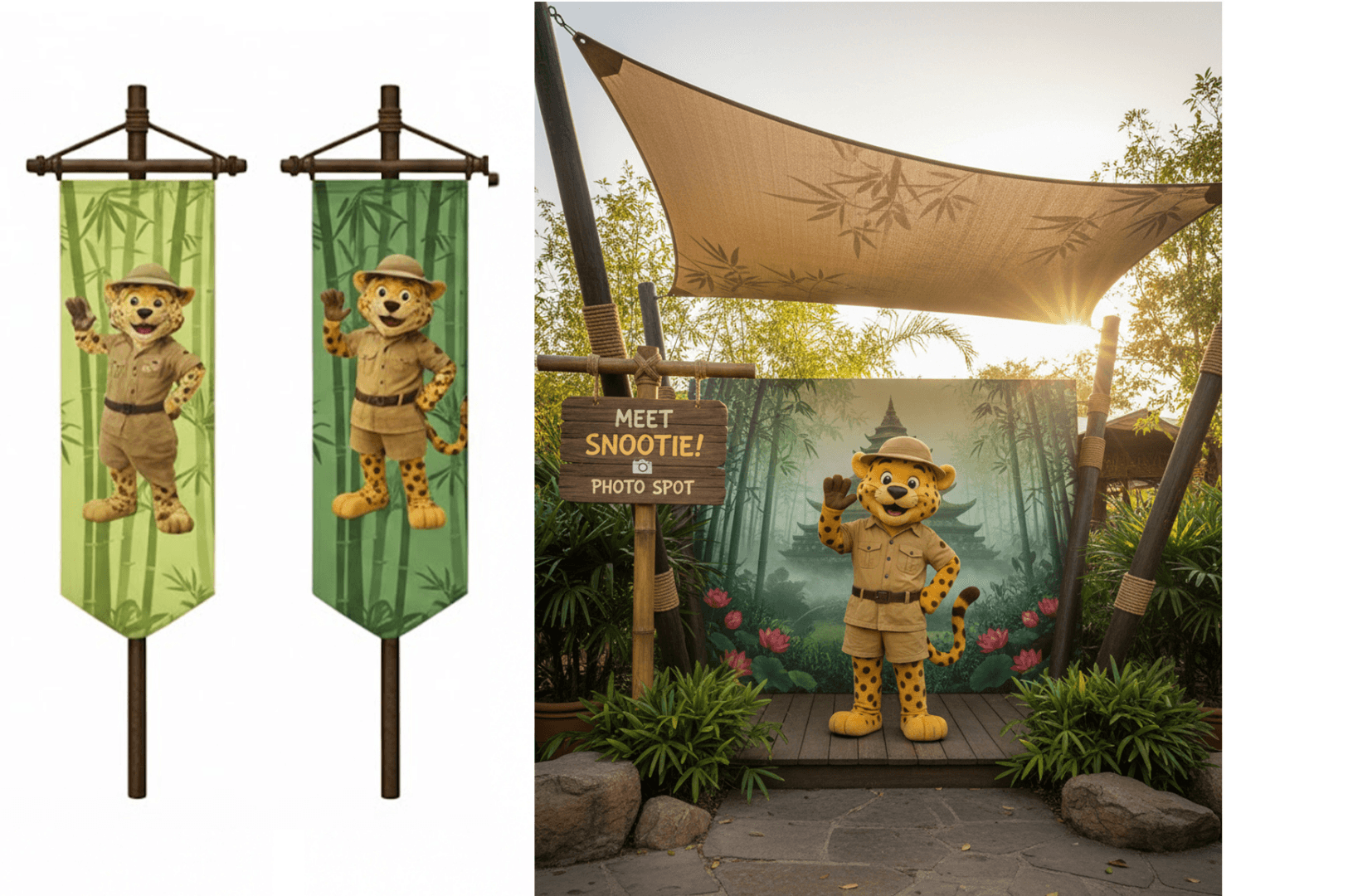Introduced new mascot Snooty for Nicco Park