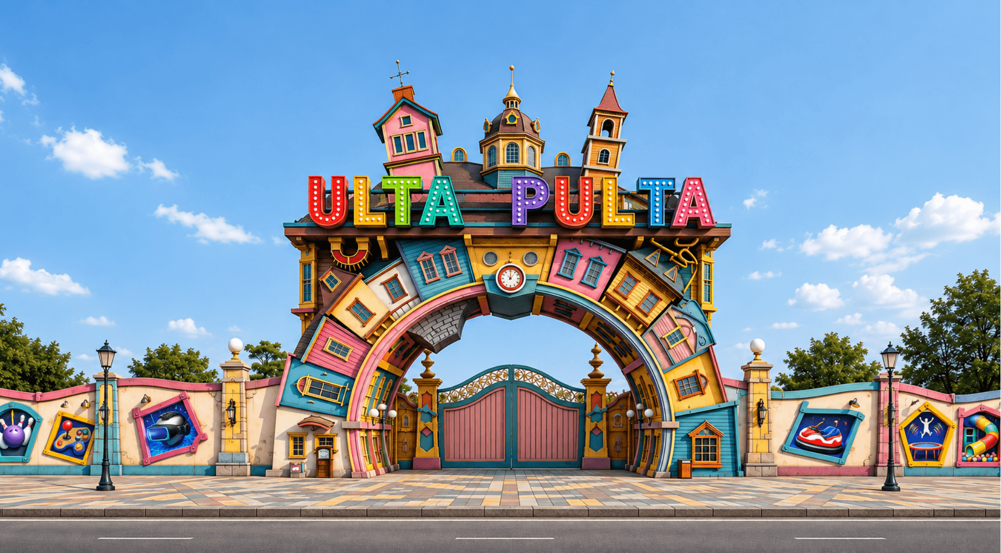 UltaPulta Main gate design